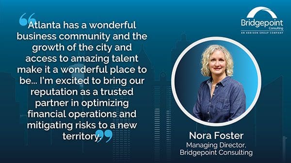 Nora Foster Quote on Atlanta office opening