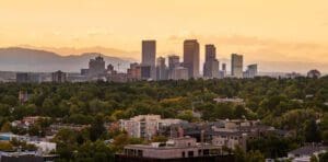 Denver City Skyline