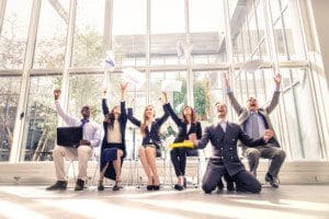 Successful business people