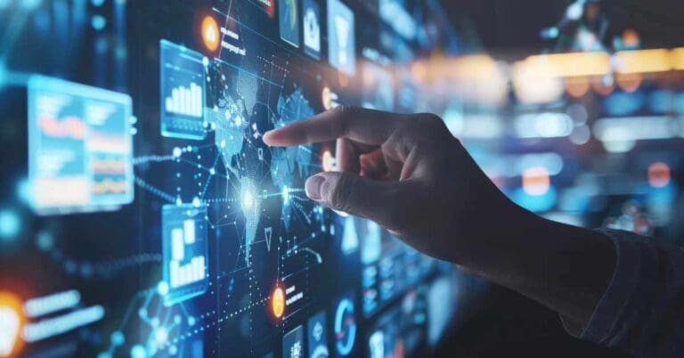 Digital Transformation Visualize companies embracing technology and integrating it into their business models